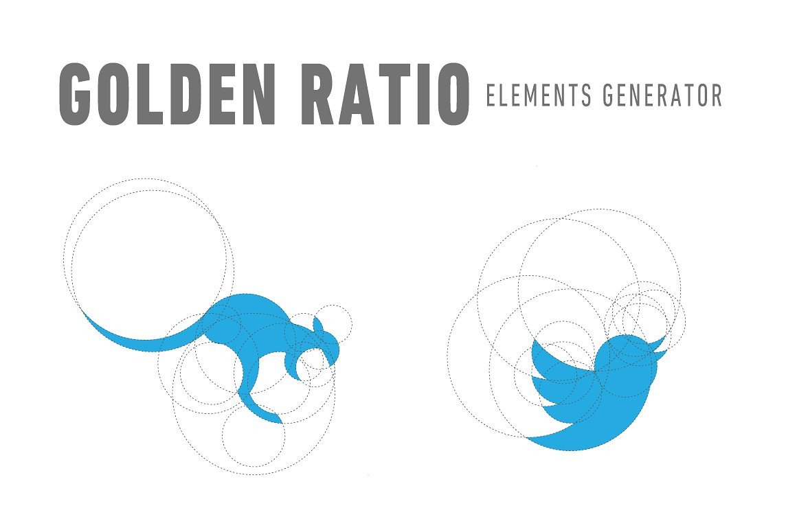 Golden Ratio Elements Generator Logo Templates