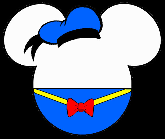 donald duck hat template printable