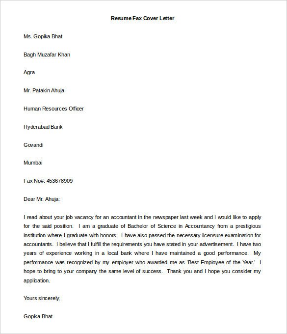 Free Cover Letter Template 10 Best Word Google Docs