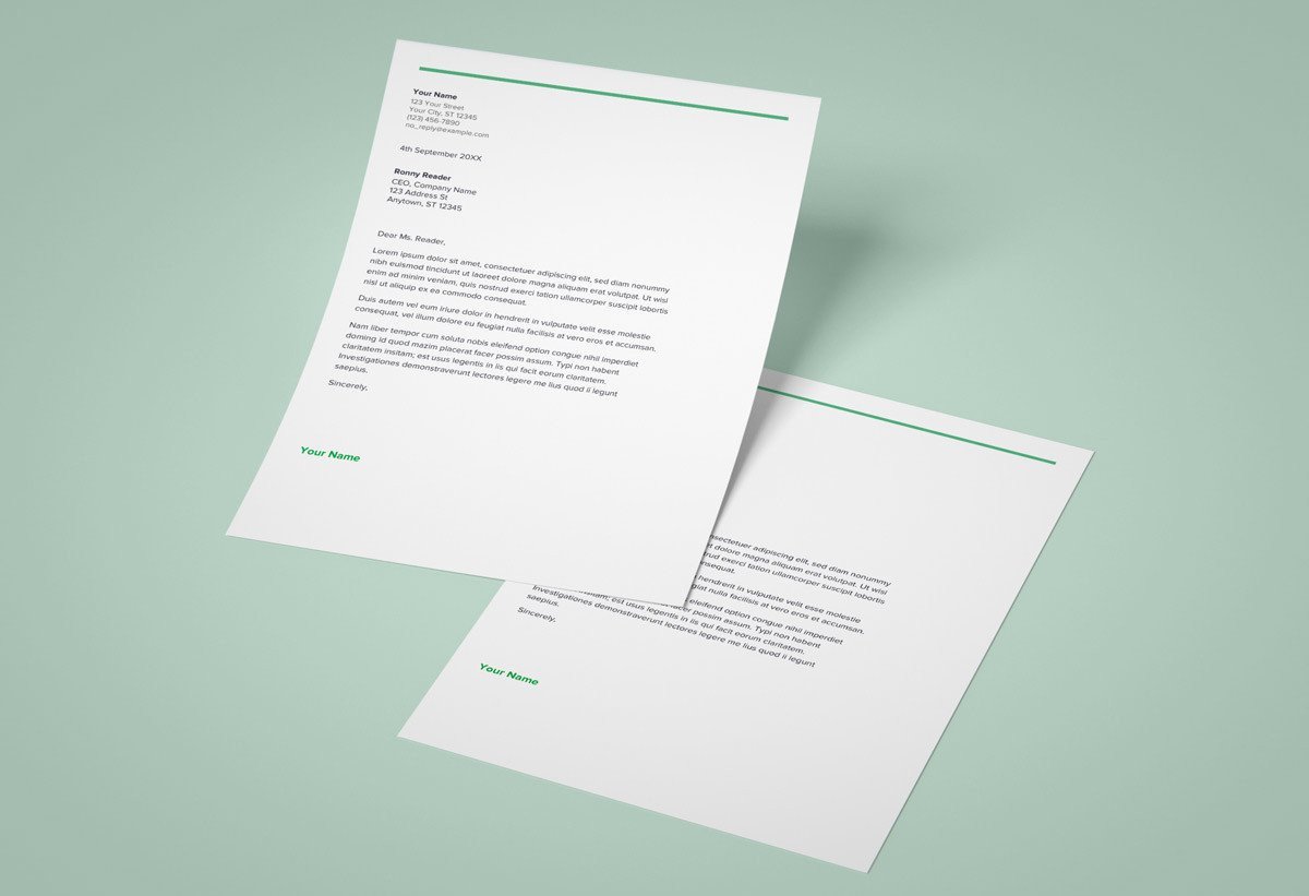 Google Docs Cover Letter Templates 9 Examples to Download Now