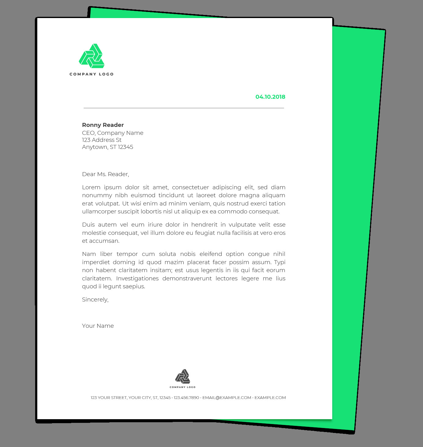 Free Letterhead Templates for Google Docs and Word