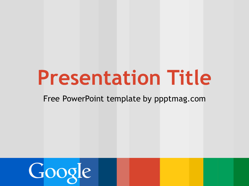 Free Google PowerPoint Template PPTMAG