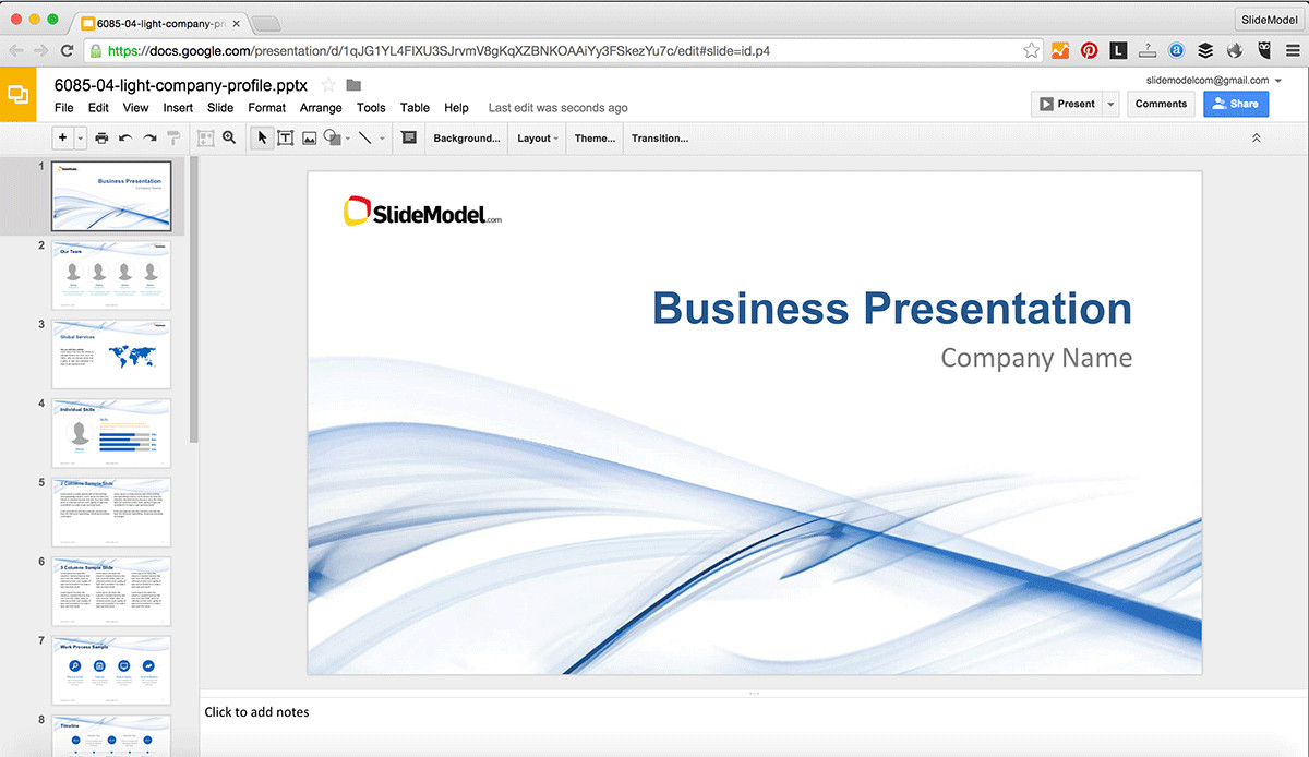 How to Edit PowerPoint Templates in Google Slides SlideModel