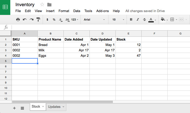 How to Manage Inventory in Google Sheets with Google Forms