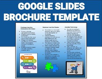 Brochure template Editable on Google Slides by ROOMBOP