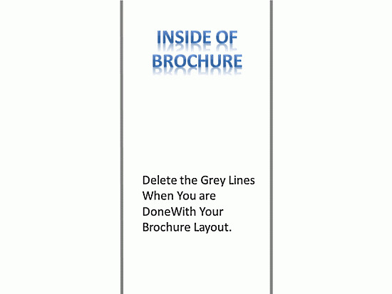 Tri Fold Brochure Template For Google Slides