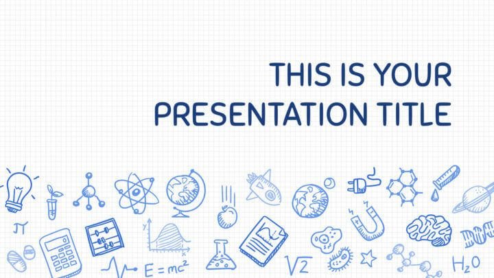Free playful Powerpoint template or Google Slides theme