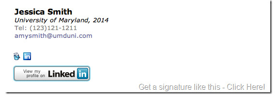 Email signature mba–Email Signature