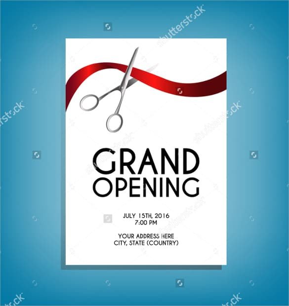 Grand Opening Flyer Templates Word Excel Samples