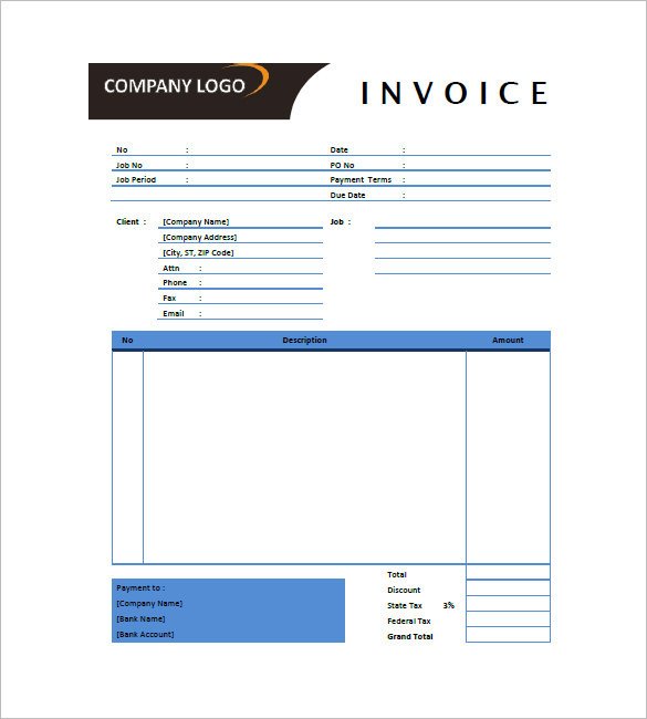 Graphic Design Invoice Template Indesign