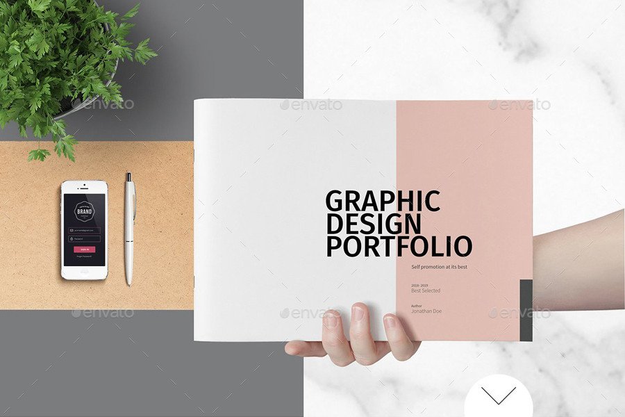 Graphic Design Portfolio Template by adekfotografia