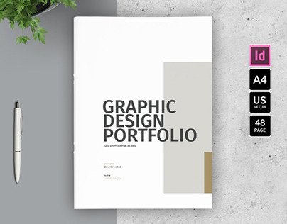 Graphic Design Portfolio Template on Behance