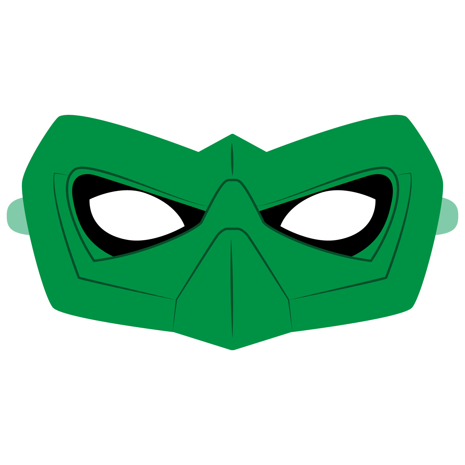 Green Lantern Mask Template