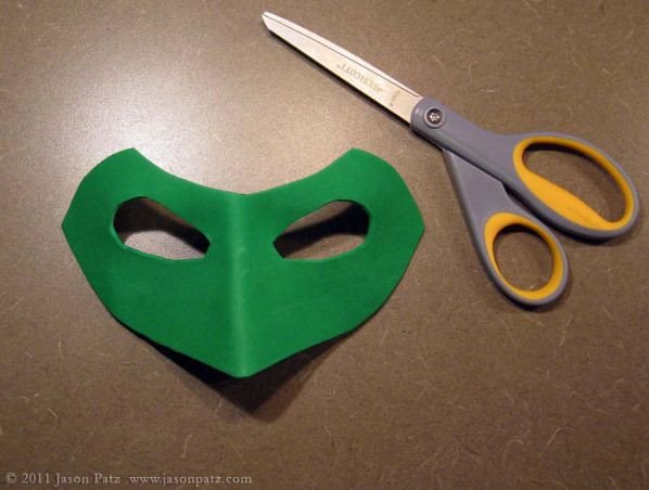 how to make a green lantern mask – Jason Patz
