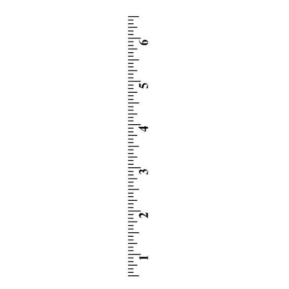 Items similar to Vinyl Ruler Height Chart Growth Chart 5