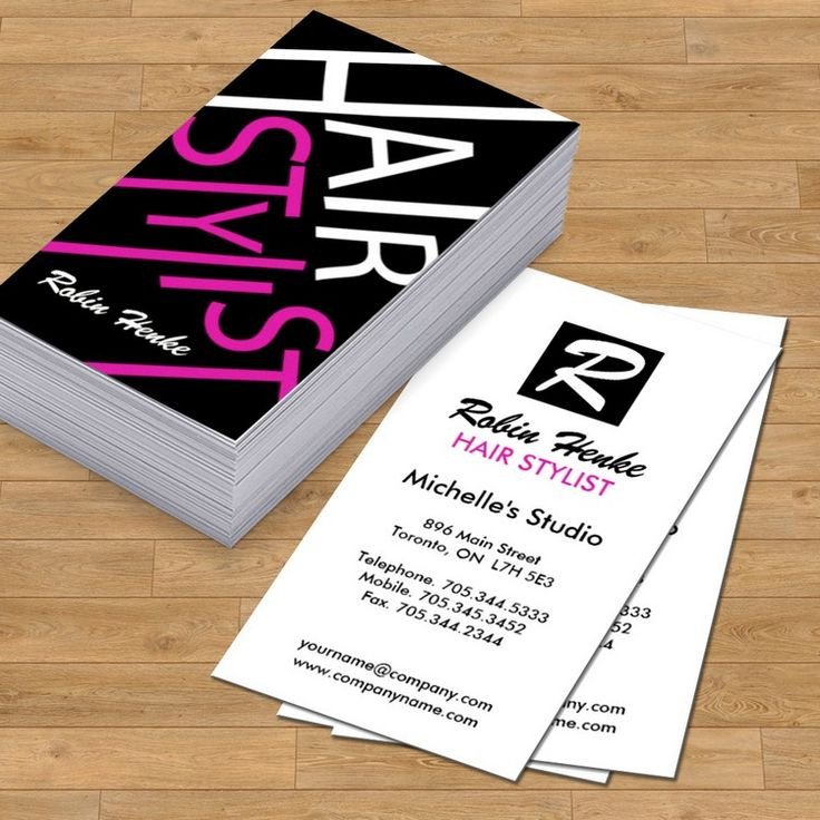 17 Best images about Hair Salon Business Card Templates on