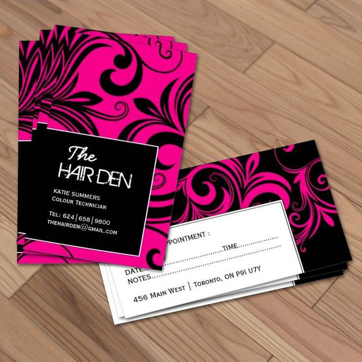 Top 25 Hair Stylist Business Card Examples from Around the Web