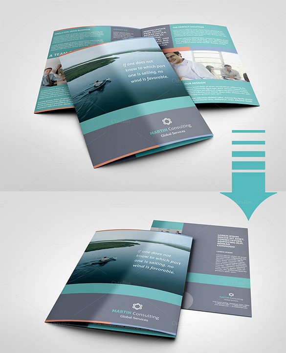 37 Half Fold Brochure Templates