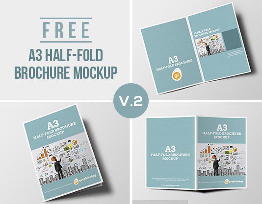 75 Free Brochure Mockup Templates for Your Designs