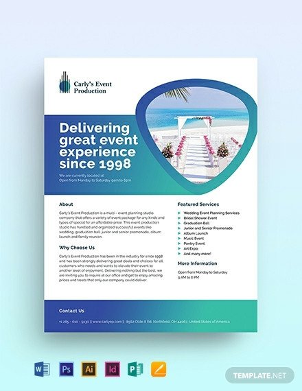 FREE Half Page Flyer Template Download 1423 Flyers in