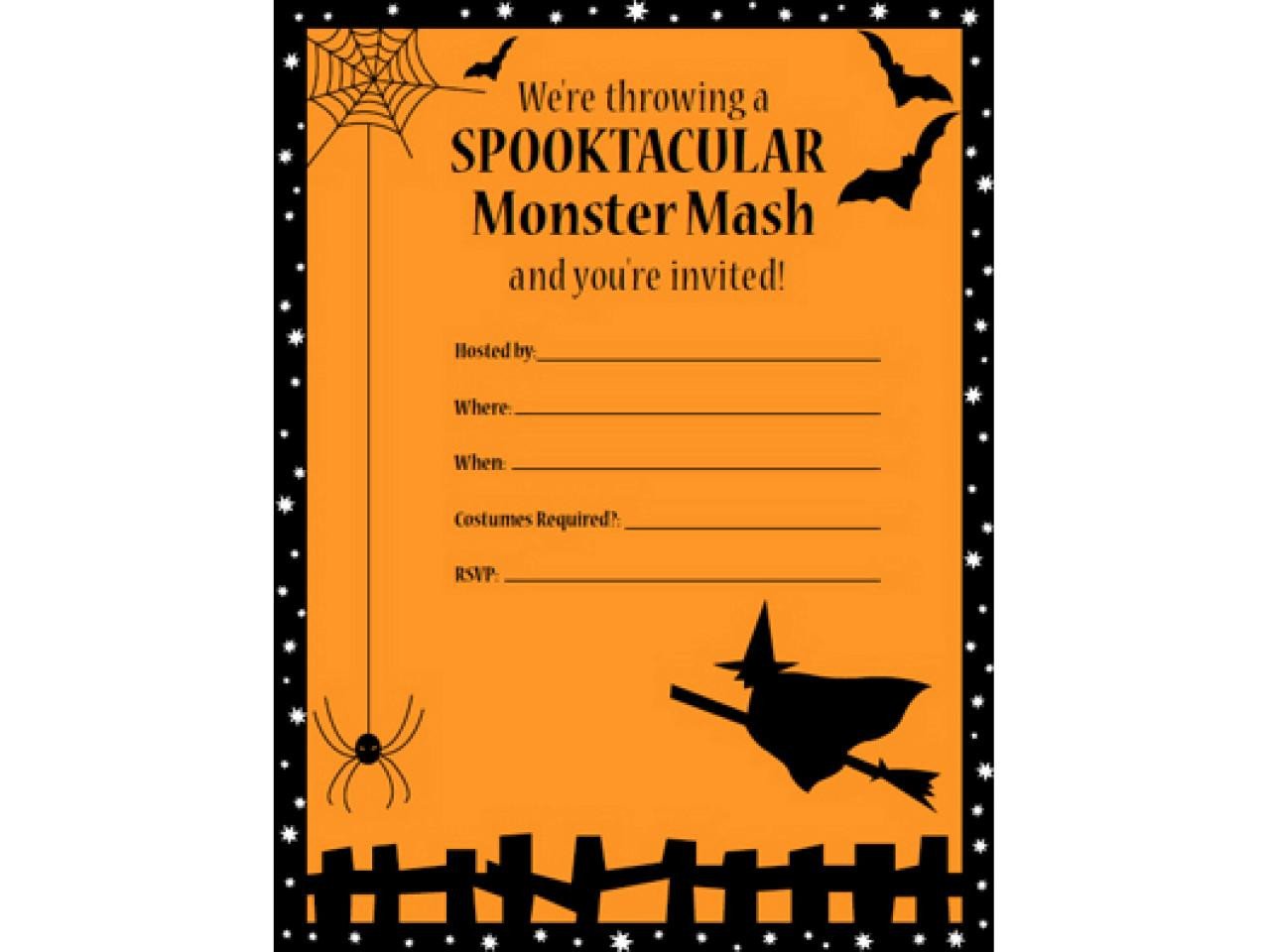 41 Printable and Free Halloween Templates