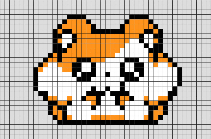 Hamster Pixel Art – BRIK