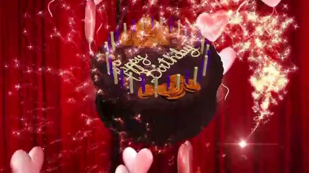 Happy Birthday Animation 3D HD Motion Graphics Background