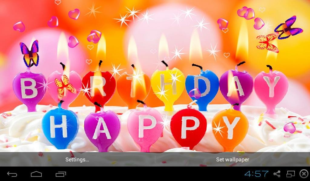 Happy Birthday Live Wallpaper Android Apps on Google Play