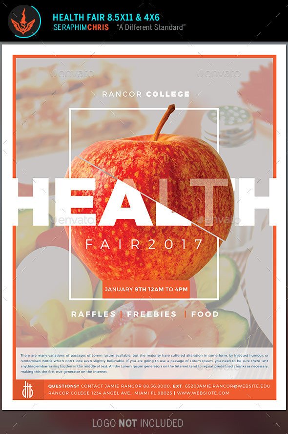 Health Fair Flyer Template by SeraphimChris