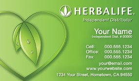 Herbalife Business Cards 1000 Herbalife Business Card $59 99