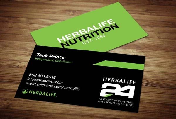 Herbalife Business Cards