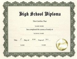 Diploma Free Templates Clip Art & Wording