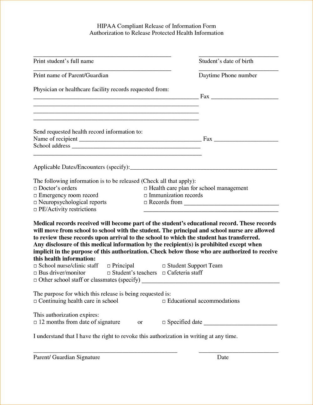 Hipaa pliance Forms For Employers Forms 5357