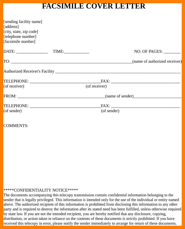 5 hipaa fax cover sheet confidentiality statement