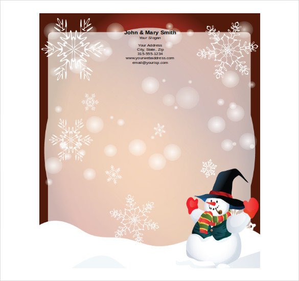 16 Holiday Stationery Templates PSD Vector EPS PNG