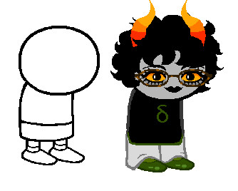 references for all things homestuck SPRITES a Homestuck