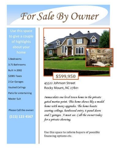 14 Free Flyers for Real Estate [Sell Rent]