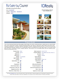 FREE FSBO FLYER TEMPLATE Free Real estate FLYER template