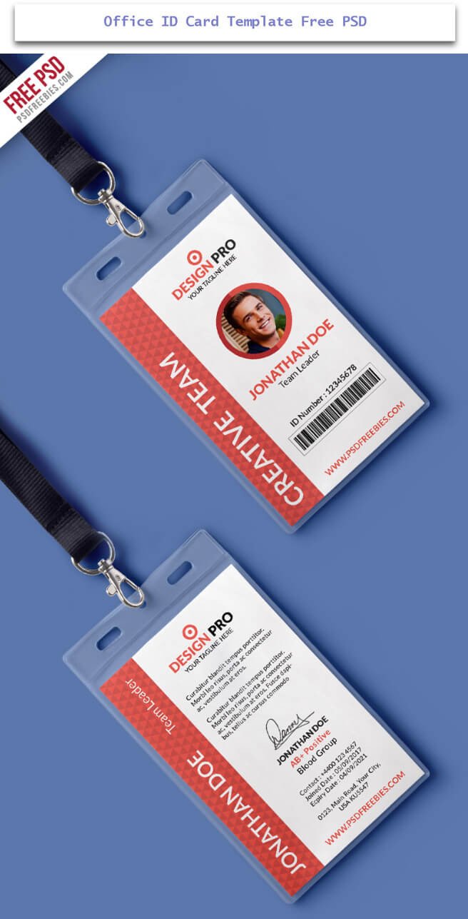 30 Creative ID Card Design Examples With Free Download
