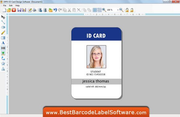 Free Download shop Id Cards Templates