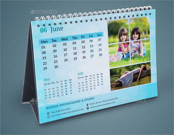 Indesign Calendar Template 9 Premium Download