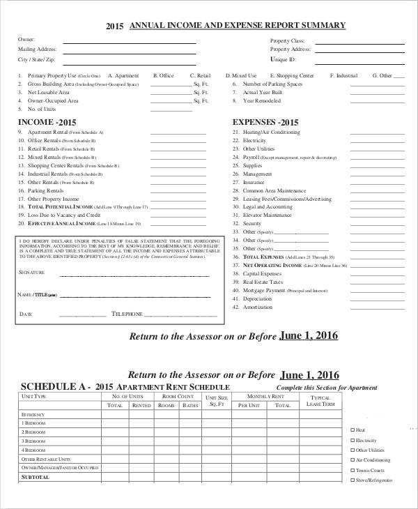 41 Expense Report Templates Word PDF Excel