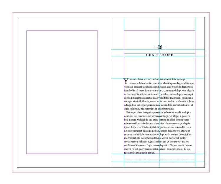 Full Book Template for InDesign