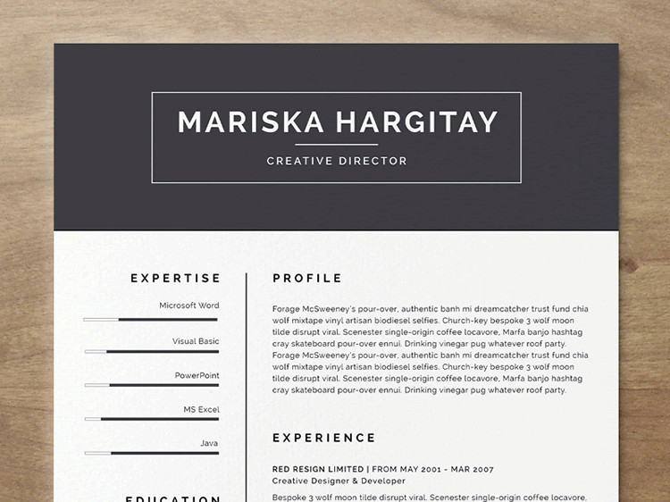 20 Beautiful & Free Resume Templates for Designers