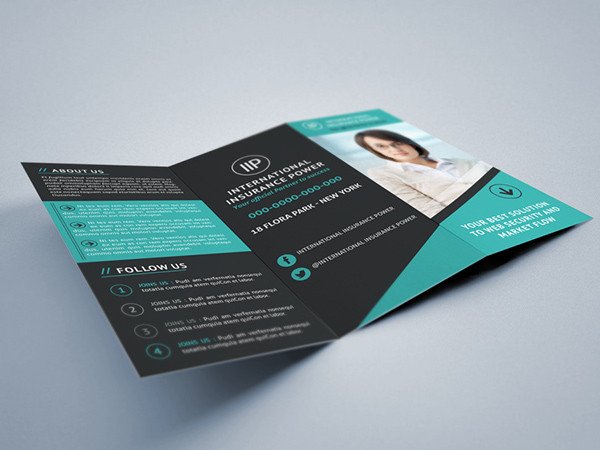 Business Tri Fold Brochure on Behance