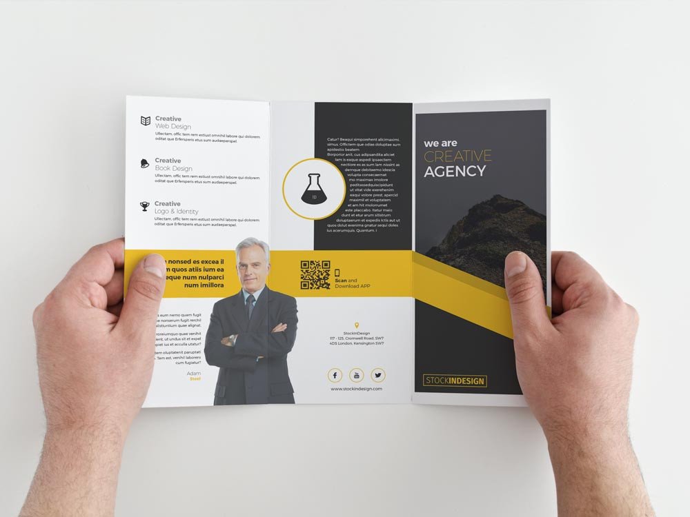 FREE Trifold Brochure Free InDesign Templates
