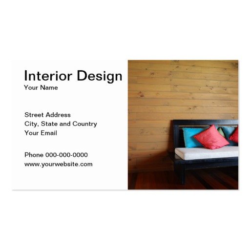Interior Design Business Card Business Card