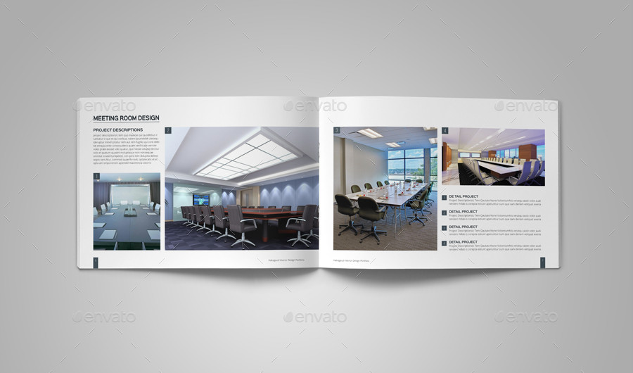 Interior Design Portfolio Template by habageud