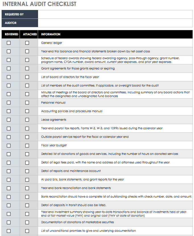 30 Free Task and Checklist Templates