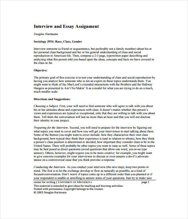 16 Essay Templates Free Word PDF Documents Download